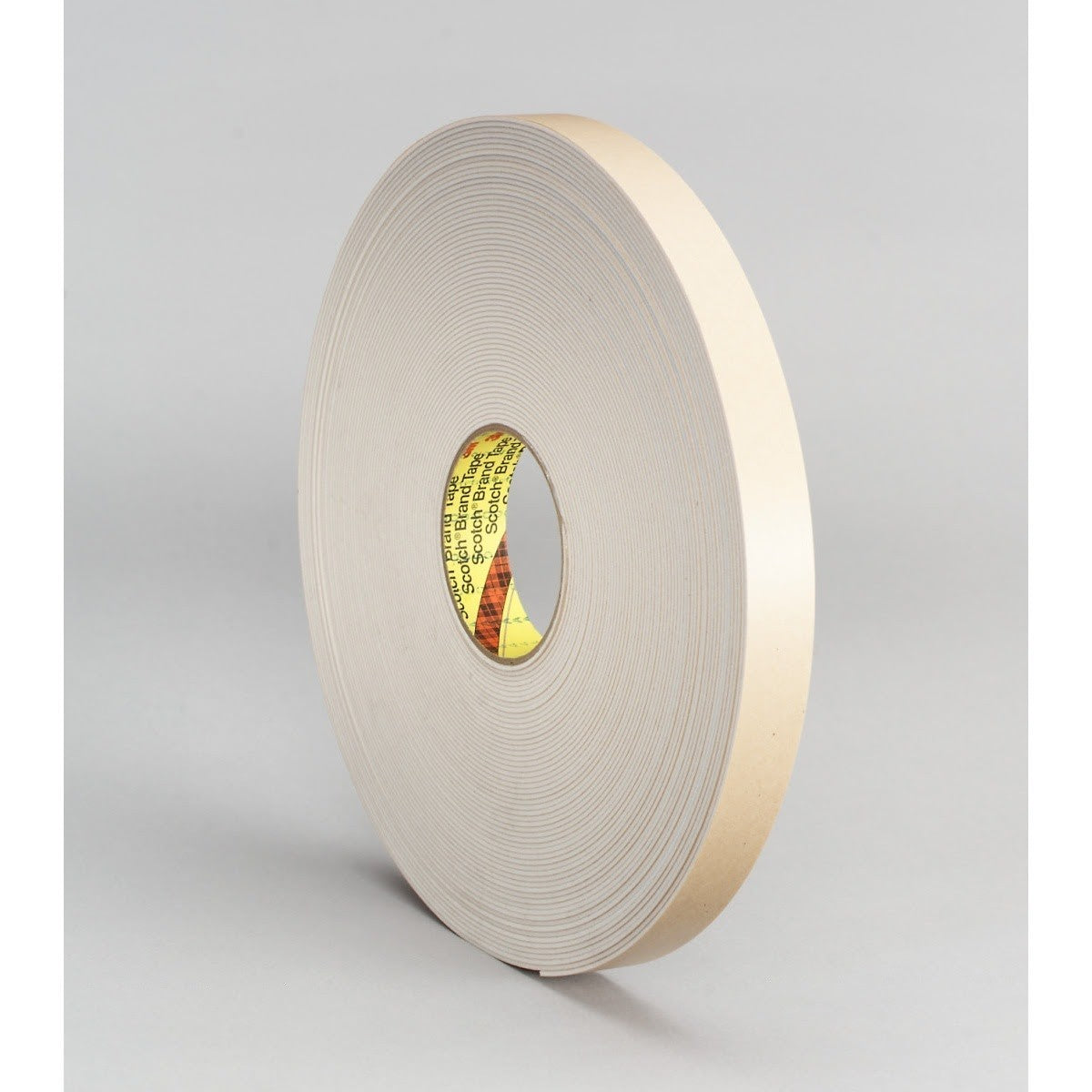 3M 4496B 4496 Double Coated Polyethylene Foam Tape W, White, 3/4 in x 36 yd, 62 mil (7000123605) (12 Pack)