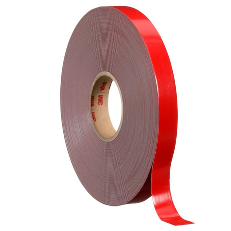 3M 4941 VHB Tape, Gray, 1 in x 36 yd, 45 mil, Film Liner, Double-Sided Acrylic Foam (4941F) (7000123670) (2 Pack)