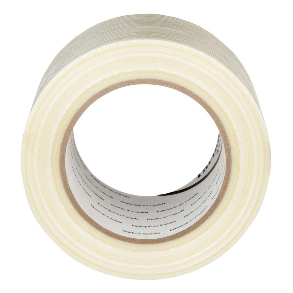 3M 7000123734 Tartan Filament Tape 8934, Clear, 72 mm x 55 m, 4 mil (12 Pack) - 4