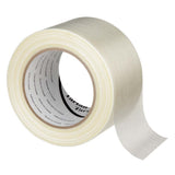 3M 8934 Tartan Filament Tape , Clear, 72 mm x 55 m, 4 mil (7000123734) (12 Pack) - 5
