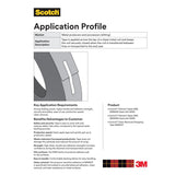 3M 898 Scotch Filament Tape, Clear, 48 mm x 55 m, 6.6 mil (7000123794) (24 Pack) - 8