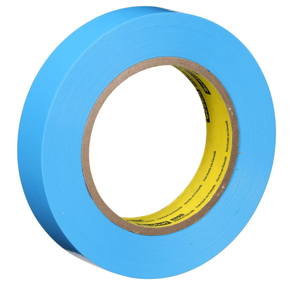 3M 8896 Scotch Strapping Tape, Blue, 24 mm x 55 m (7000123856) (36 Pack)