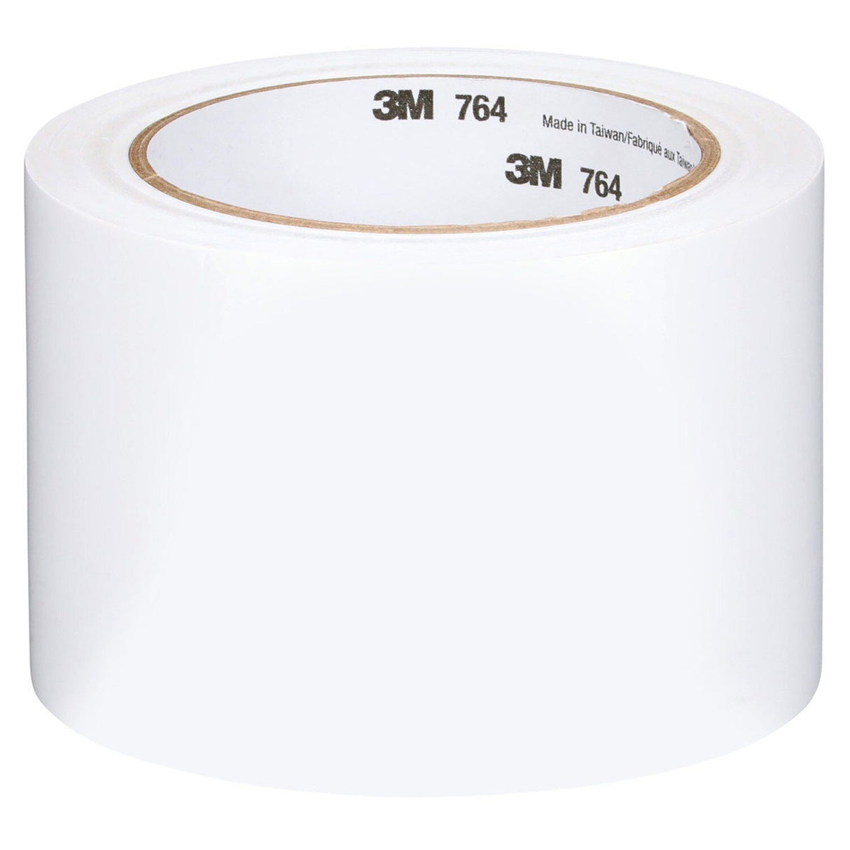 3M 764 43183 General Purpose Vinyl Tape, White, 5 mil, 3 in x 36 yd, Floor Marking, Color Coding (7000123865) (12 Pack)
