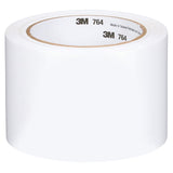 3M 764 43183 General Purpose Vinyl Tape, White, 5 mil, 3 in x 36 yd, Floor Marking, Color Coding (7000123865) (12 Pack)