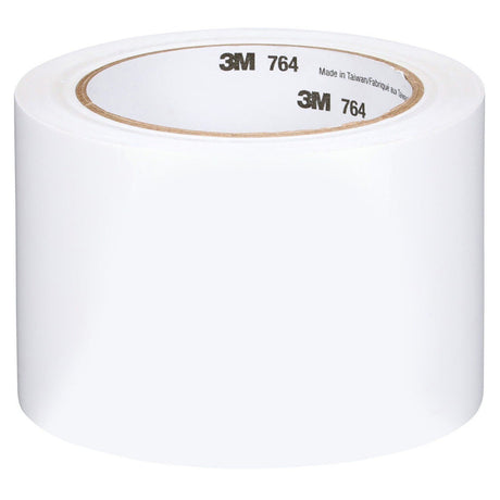 3M 764 43183 General Purpose Vinyl Tape, White, 5 mil, 3 in x 36 yd, Floor Marking, Color Coding (7000123865) (12 Pack)