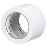 3M 764 43183 General Purpose Vinyl Tape, White, 5 mil, 3 in x 36 yd, Floor Marking, Color Coding (7000123865) (12 Pack) - 2