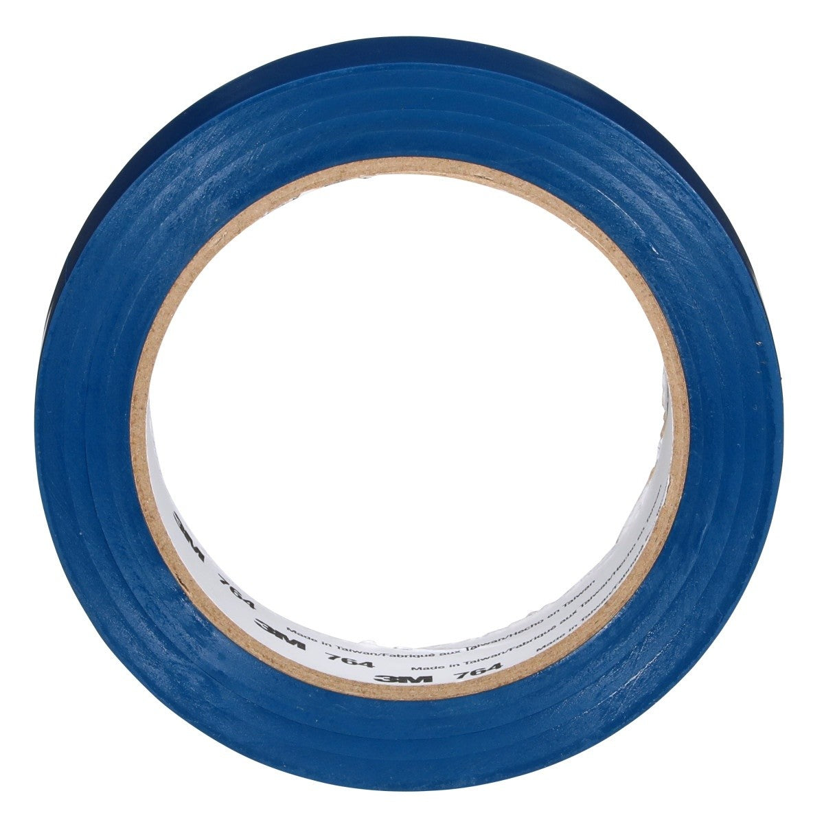 3M 764 General Purpose Vinyl Tape, Blue, 1 in x 36 yd, 5 mil (43431) (7000123887) (36 Pack) - 3