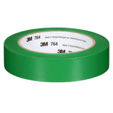 3M 764 General Purpose Vinyl Tape, Green, 1 in x 36 yd, 5 mil (43434) (7000123888) (36 Pack) - 4
