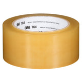 3M 764 General Purpose Vinyl Tape Transparent 2 in x 36 yd 5 mil Floor Marking Color Coding Bundling (7000123890) (24 Pack)