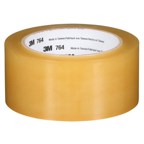 3M 764 General Purpose Vinyl Tape Transparent 2 in x 36 yd 5 mil Floor Marking Color Coding Bundling (7000123890) (24 Pack)