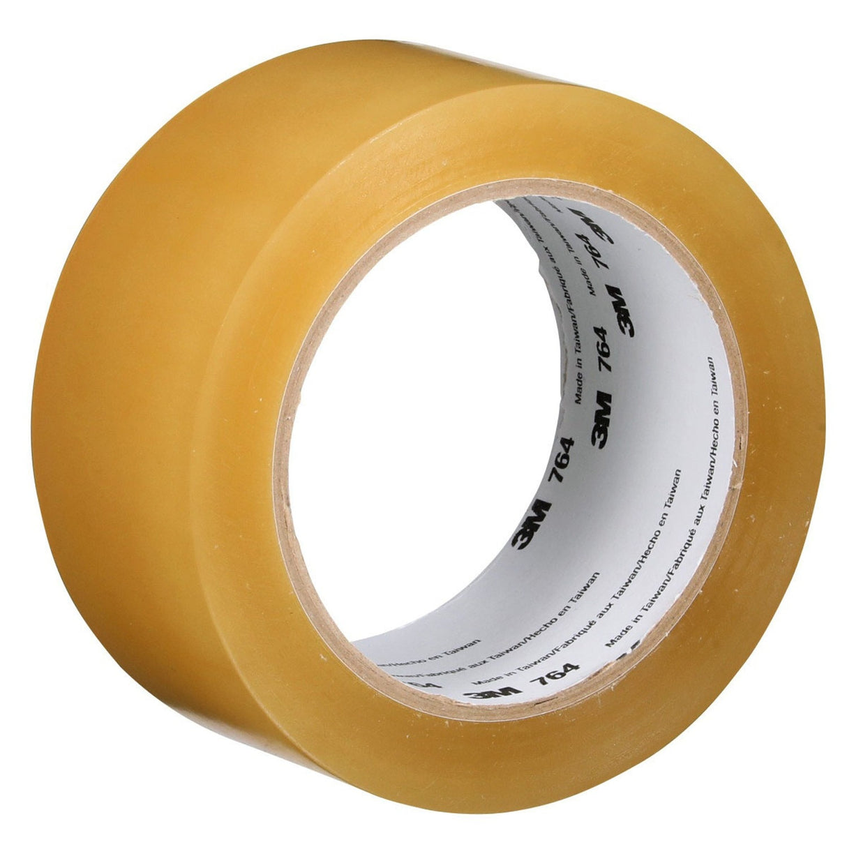 3M 764 General Purpose Vinyl Tape Transparent 2 in x 36 yd 5 mil Floor Marking Color Coding Bundling (7000123890) (24 Pack) - 2