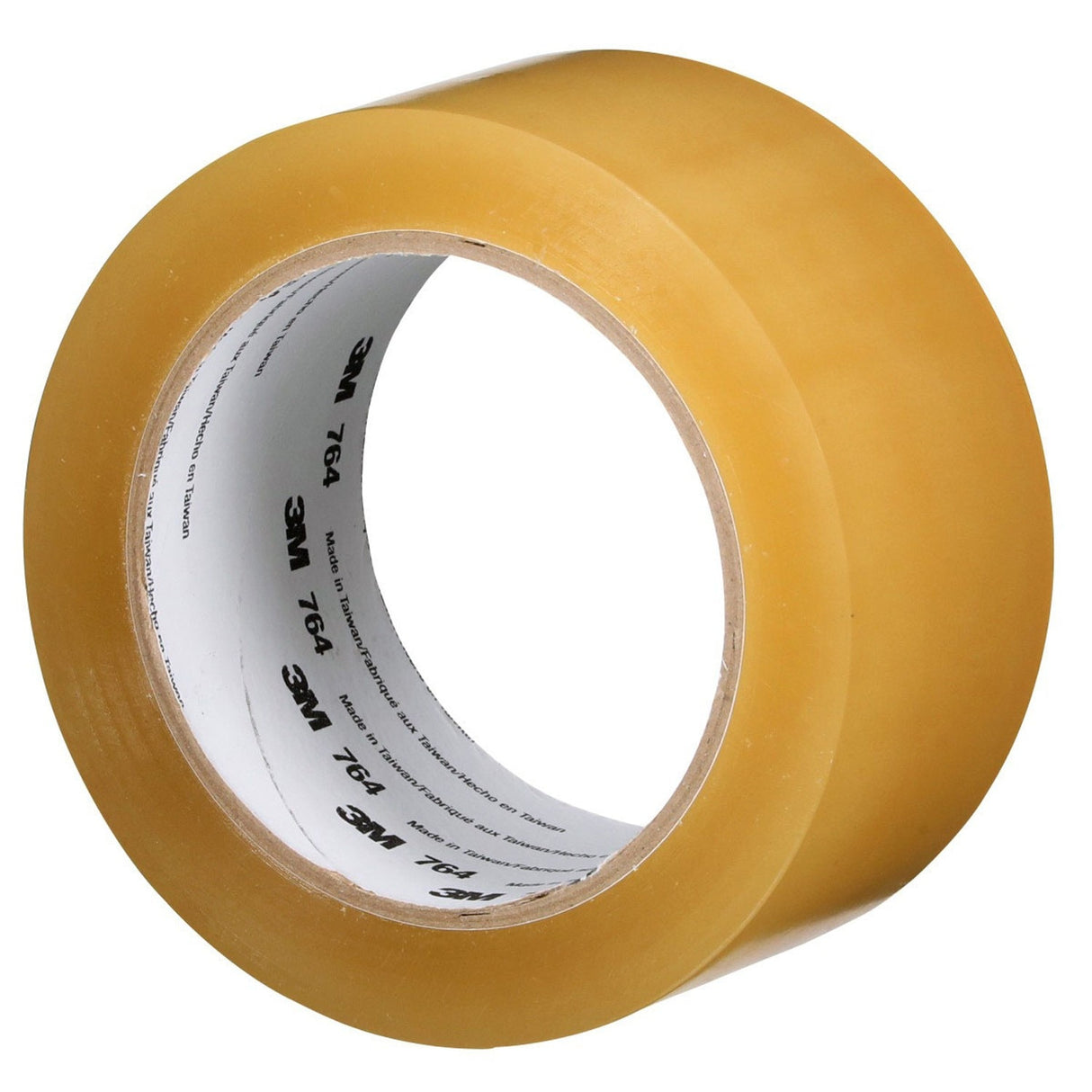 3M 764 General Purpose Vinyl Tape Transparent 2 in x 36 yd 5 mil Floor Marking Color Coding Bundling (7000123890) (24 Pack) - 4