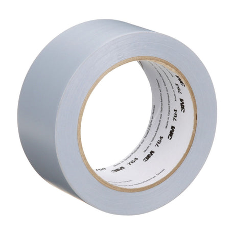 3M 764 General Purpose Vinyl Tape, Gray, 2 in x 36 yd, 5 mil (7000123891) (24 Pack)