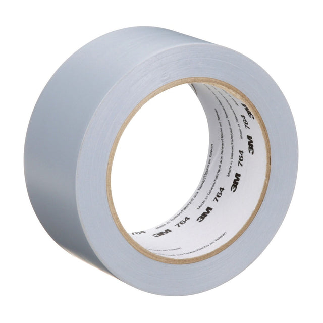 3M 764 General Purpose Vinyl Tape, Gray, 2 in x 36 yd, 5 mil (7000123891) (24 Pack)