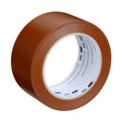 3M 764 General Purpose Vinyl Tape, Brown, 2 in x 36 yd, 5 mil (7000123892) (24 Pack)
