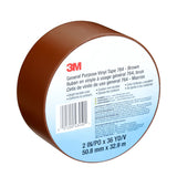 3M 764 General Purpose Vinyl Tape, Brown, 2 in x 36 yd, 5 mil (7000123892) (24 Pack) - 8
