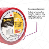 3M 3779 Scotch Security Message Box Sealing Tape, Clear, 48 mm x 100 m (7000123942) (36 Pack) - 2
