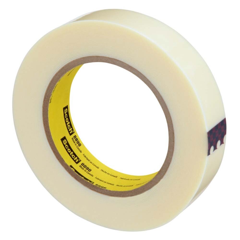3M 8898 Scotch Strapping Tape , Ivory, 24 mm x 55 m, 4.6 mil (7000123952) (36 Pack) - 4