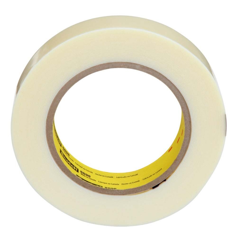 3M 8898 Scotch Strapping Tape , Ivory, 24 mm x 55 m, 4.6 mil (7000123952) (36 Pack) - 5