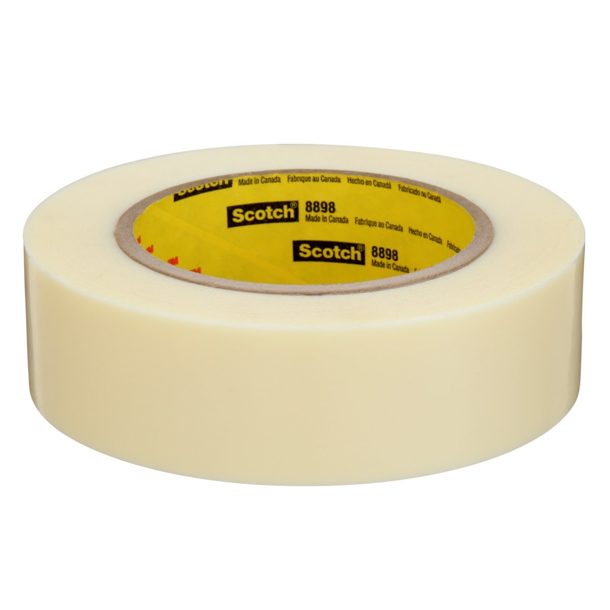 3M 8898 Scotch Strapping Tape, Ivory, 36 mm x 55 m, 4.6 mil (7000123957) (24 Pack) - 4