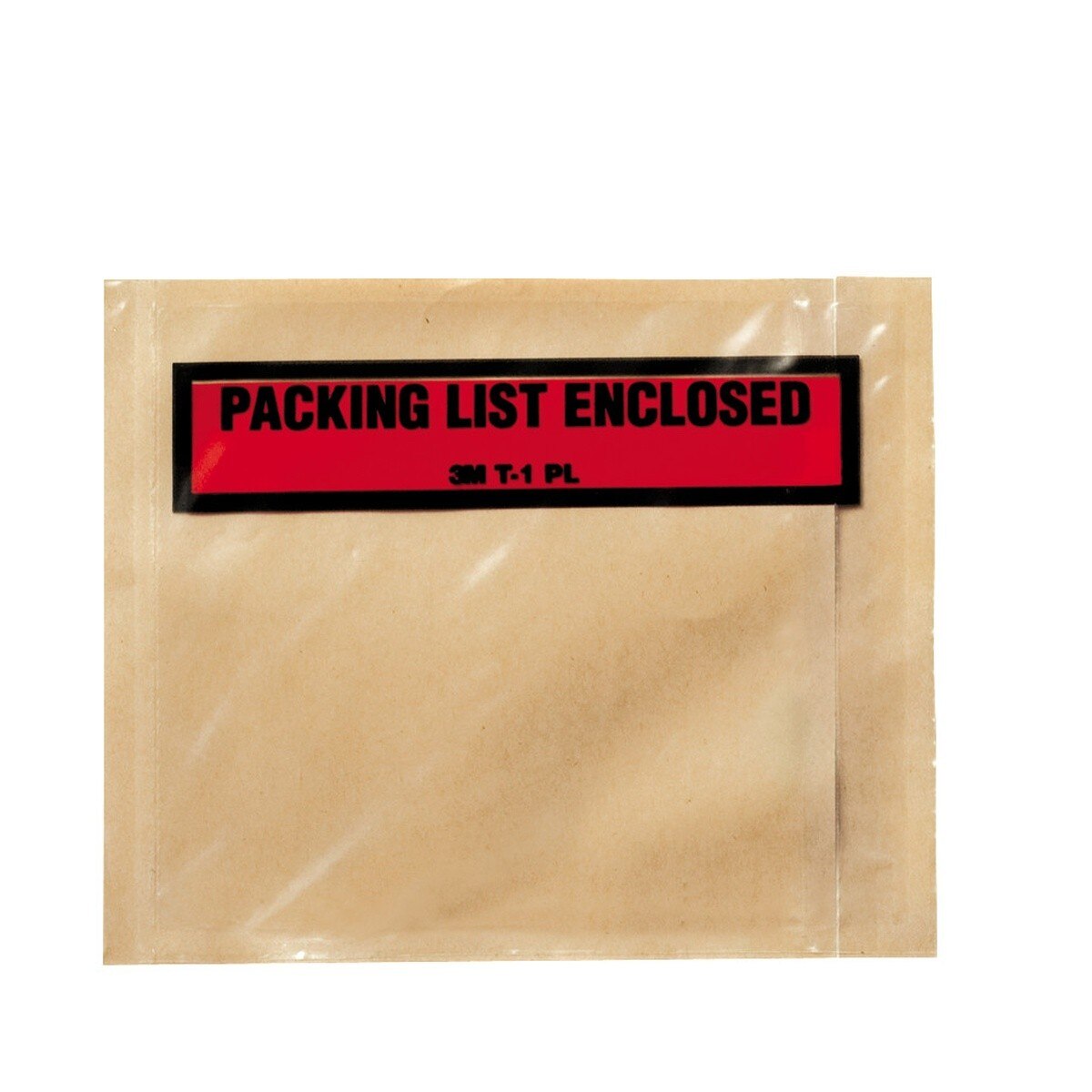 3M PLE-T1 Top Print Packing List Envelope, Transparent, 4-1/2 in x 5-1/2 in (7000124014) (1000 Pack)