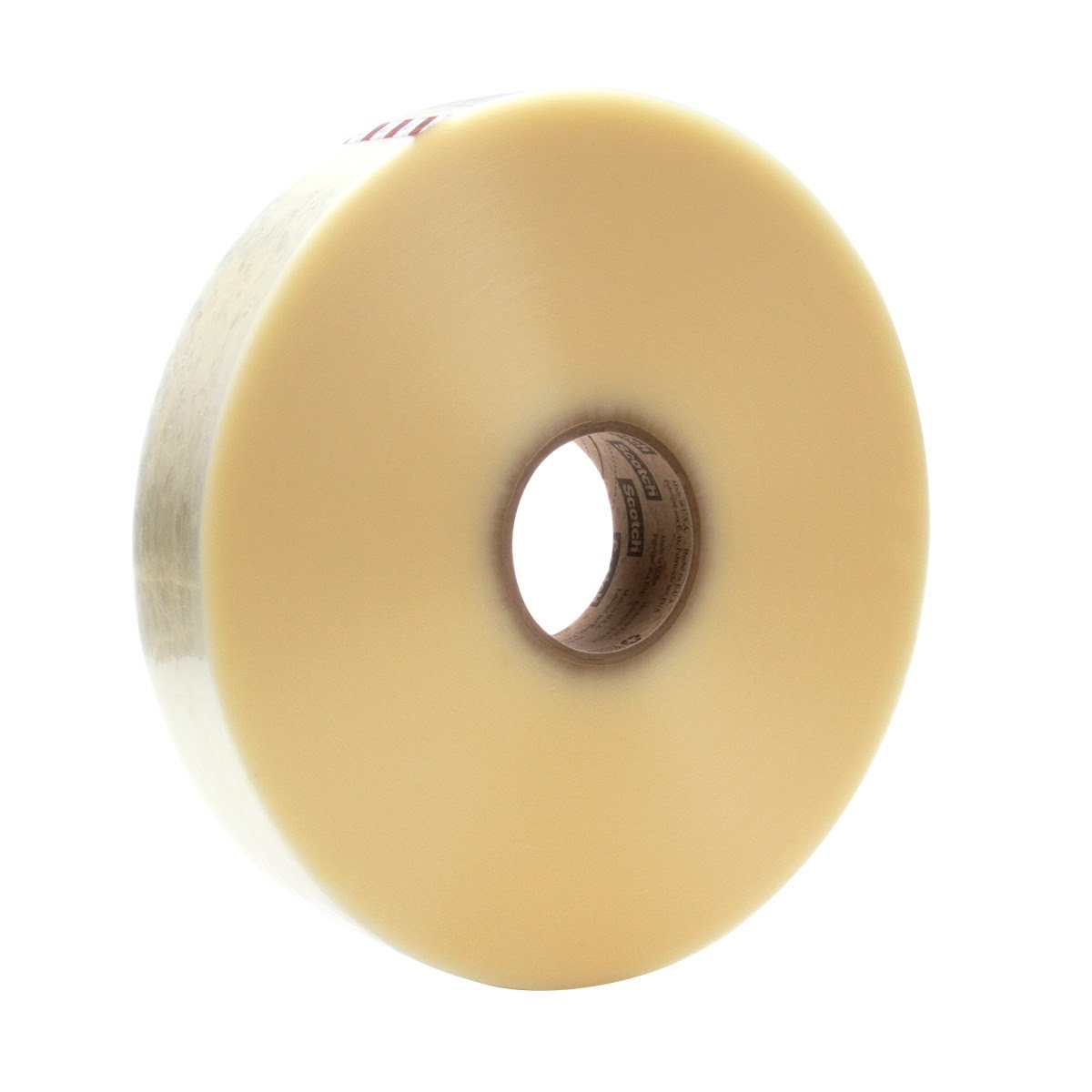 3M 371 Scotch Box Sealing Tape, Clear, 48 mm x 1500 m (7000124026) (6 Pack)