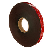3M 5952 VHB Double-Sided Acrylic Foam Tape, Black, 1 in x 36 yd, 45 mil, Industrial Mounting (7000124123) (2 Pack)