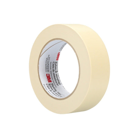 3M 203 General Purpose Masking Tape, Beige, 36 mm x 55 m, 4.7 mil (7000124208) (24 Pack)