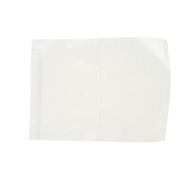 3M NPZ-L Non-Printed Zipper Closure Packing List Envelope, Clear Polyethylene, Transparent, 8-1/2 in x 11-1/2 in (7000124211) (500 Pack)