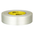 3M 8916V Scotch Filament Tape, Clear, 24 mm x 55 m, 6.8 mil, 6.8 mil (7000124324) (36 Pack)
