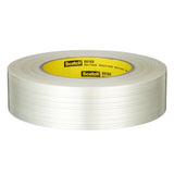 3M 8916V Scotch Filament Tape, Clear, 24 mm x 55 m, 6.8 mil, 6.8 mil (7000124324) (36 Pack)