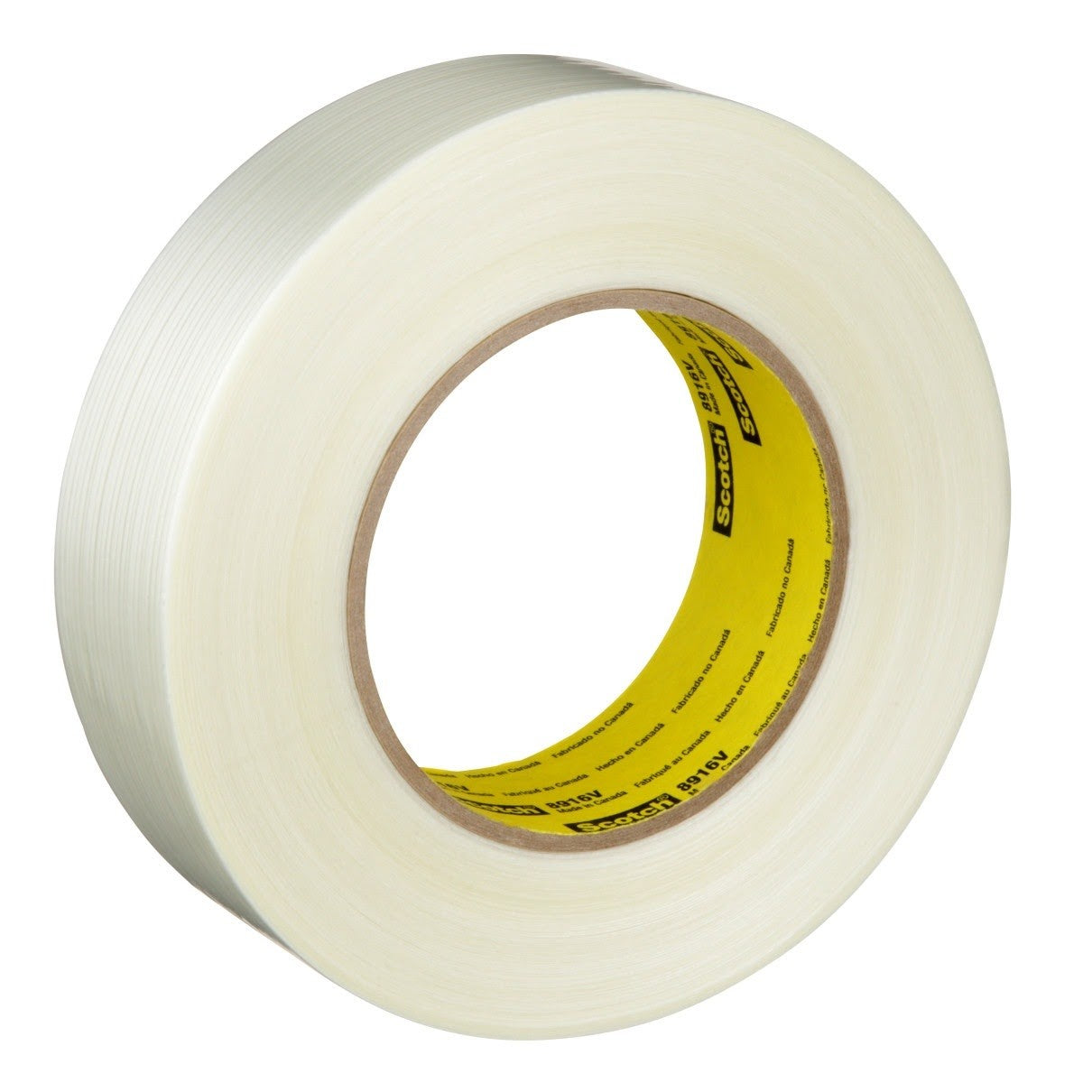 3M 8916V Scotch Filament Tape, Clear, 24 mm x 55 m, 6.8 mil, 6.8 mil (7000124324) (36 Pack) - 2