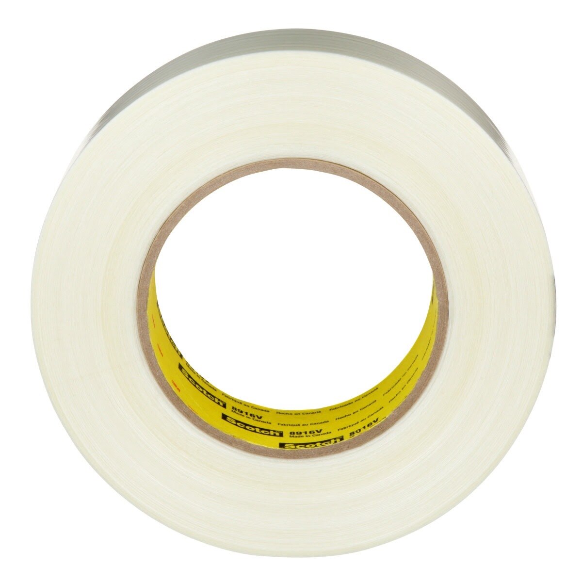 3M 8916V Scotch Filament Tape, Clear, 24 mm x 55 m, 6.8 mil, 6.8 mil (7000124324) (36 Pack) - 3