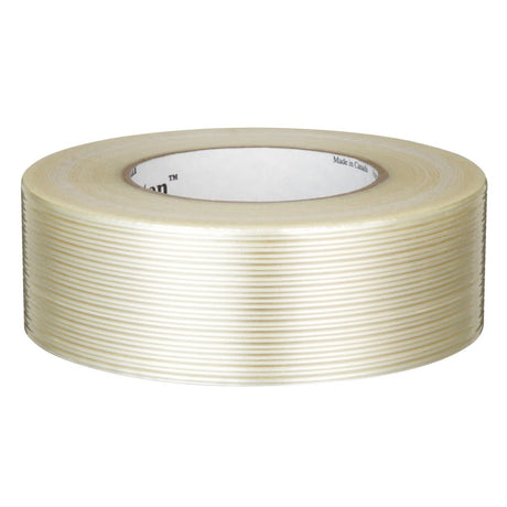 3M 8934 Tartan Filament Tape, Clear, Fiberglass Reinforced, 48 mm x 100 m, 4 mil (7000124385) (3456 Pack)