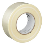 3M 8934 Tartan Filament Tape, Clear, Fiberglass Reinforced, 48 mm x 100 m, 4 mil (7000124385) (3456 Pack) - 2