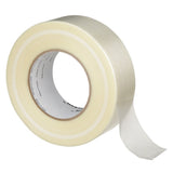 3M 8934 Tartan Filament Tape, Clear, Fiberglass Reinforced, 48 mm x 100 m, 4 mil (7000124385) (3456 Pack) - 5