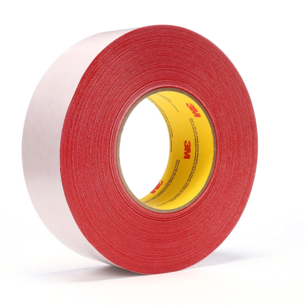 3M 9741R Double Coated Tape, Red, 48 mm x 55 m, 6.5 mil (7000124673) (24 Pack) - 2