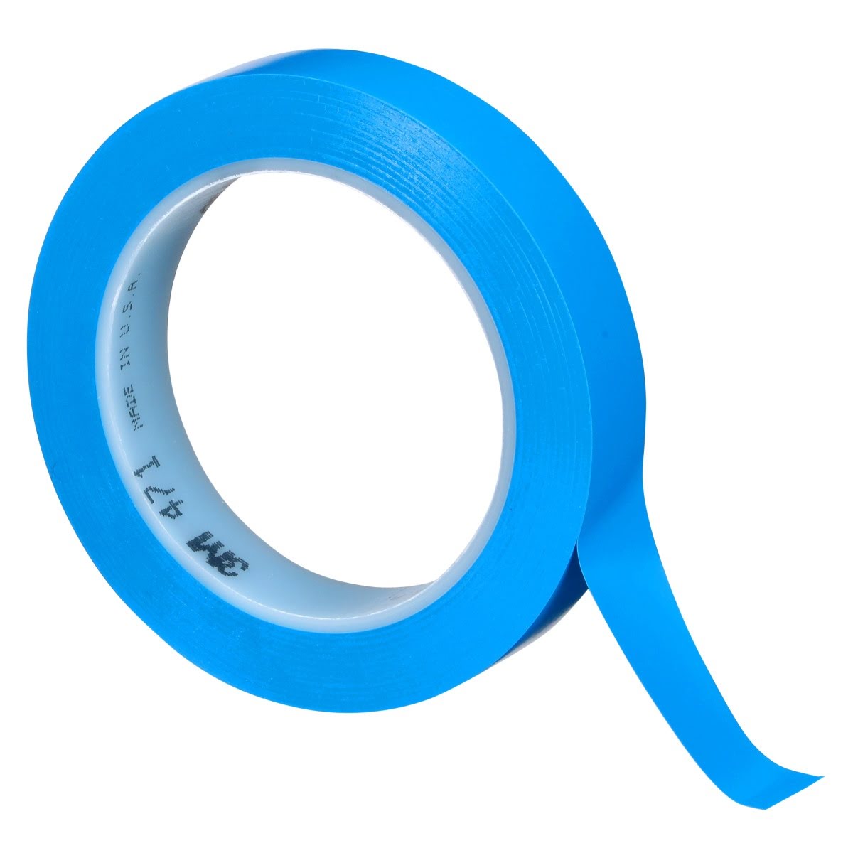 3M Vinyl Tape 471 Blue 5.2 mil 3/4 in x 36 yd 48 Rolls Case (471) (7000124804) (48 Pack) - 5