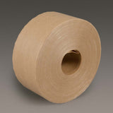 3M 6145 Water Activated Paper Tape , Natural, Light Duty Reinforced, 72 mm x 450 ft (7000124806) (10 Pack)