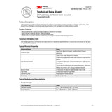 3M 6145 Water Activated Paper Tape , Natural, Light Duty Reinforced, 72 mm x 450 ft (7000124806) (10 Pack) - 3