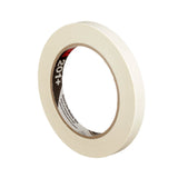 3M 201+ General Use Masking Tape, Crepe Paper, Tan, 12 mm x 55 m, 4.4 mil (7000124879) (72 Pack) - 2
