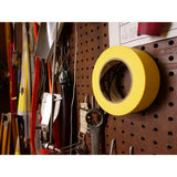 3M 301+ Performance Yellow Masking Tape for Automotive, Specialty Vehicle and Industrial Paint Masking, 18 mm x 55 m (7000124888) (48 Pack) - 10
