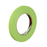 3M 7000124894 High Performance Green Masking Tape 401+, 12 mm x 55 m 6.7 mil (48 Pack) - 2