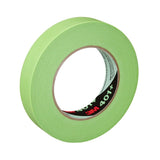 3M 401+ Scotch High Performance Green Masking Tape, 24 mm x 55 m, 6.4 mil (7000124896) (24 Pack)