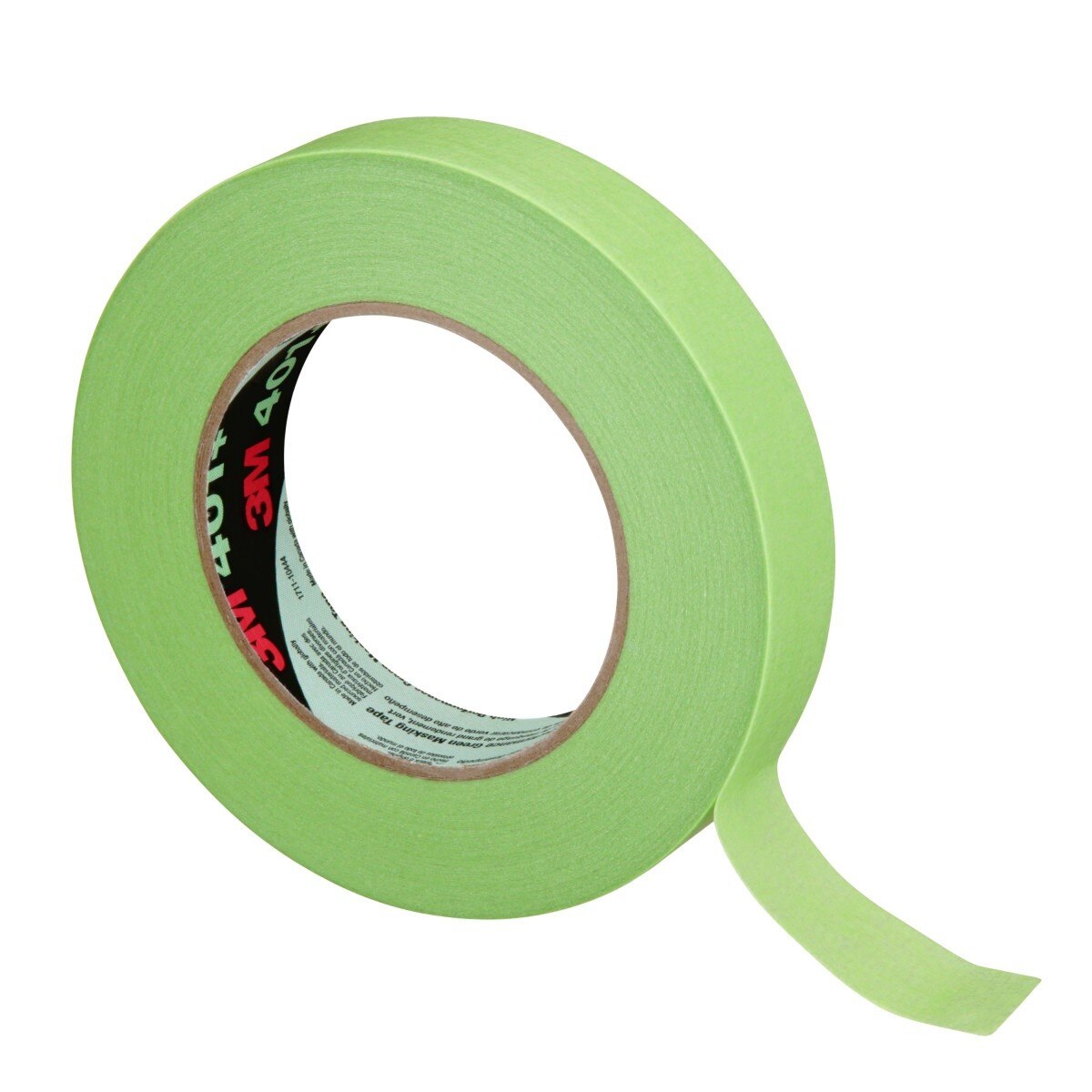 3M 401+ Scotch High Performance Green Masking Tape, 24 mm x 55 m, 6.4 mil (7000124896) (24 Pack) - 2