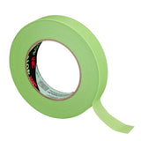 3M 401+ Scotch High Performance Green Masking Tape, 24 mm x 55 m, 6.4 mil (7000124896) (24 Pack) - 2