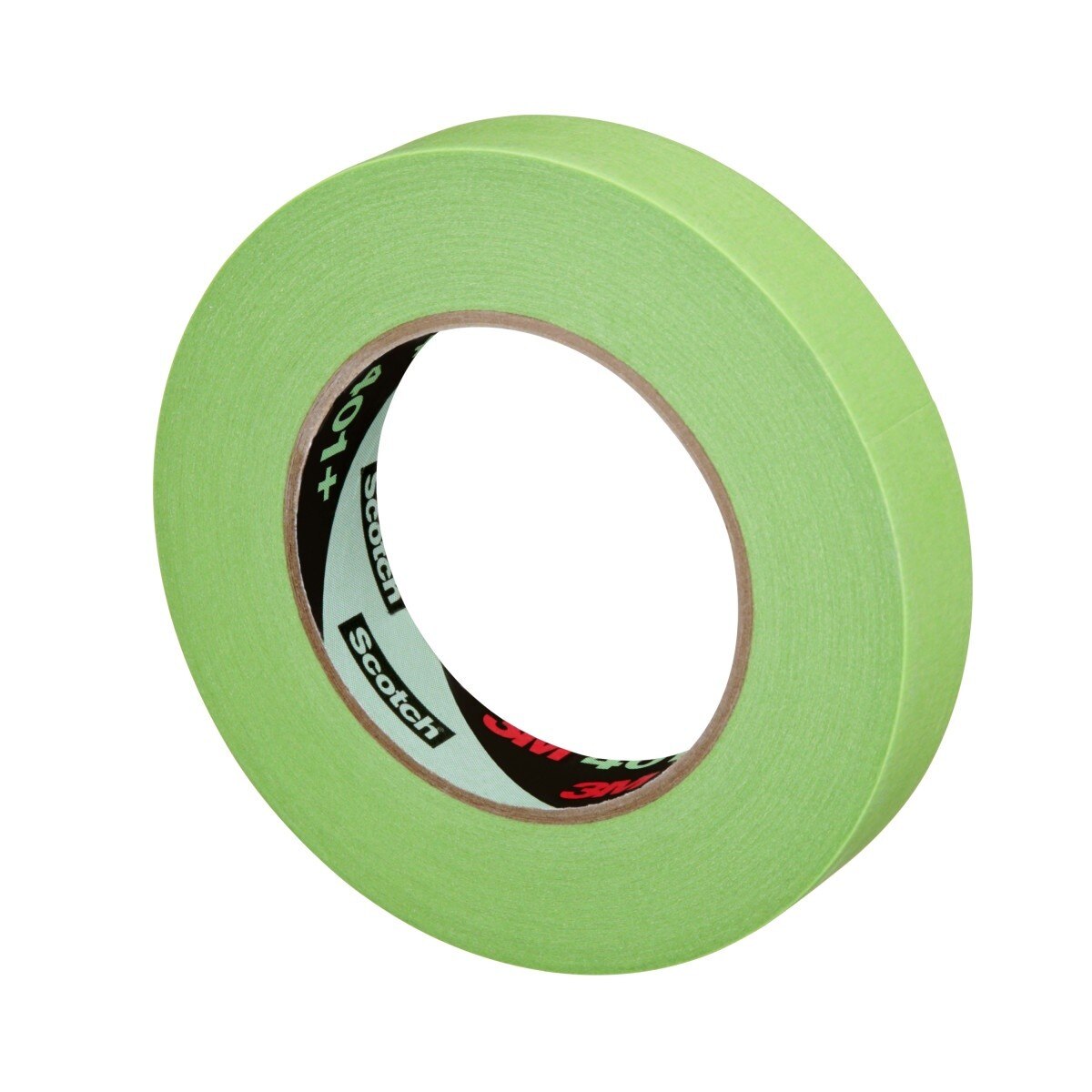 3M 401+ Scotch High Performance Green Masking Tape, 24 mm x 55 m, 6.4 mil (7000124896) (24 Pack) - 3