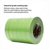 3M 401+ Scotch High Performance Green Masking Tape, 24 mm x 55 m, 6.4 mil (7000124896) (24 Pack) - 7