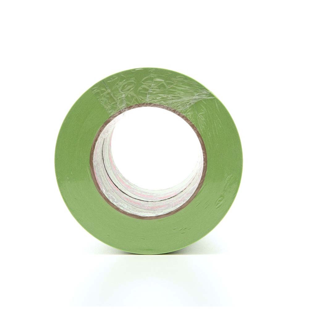 3M 401+ High Performance Green Masking Tape , 72 mm x 55 m, 6.7 mil (7000124899) (8 Pack) - 7