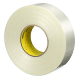 3M 8916V Scotch Filament Tape, Clear, 48 mm x 110 m, 6.8 mil, 6.8 mil (7000124904) (12 Pack)